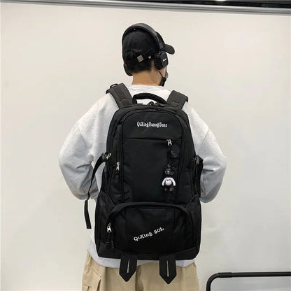 CFUN YA New Trend College Student Backpack Large Capacity Oxford Waterproof Teenager Boys Schoolbag Travel Bagpack Mochilas