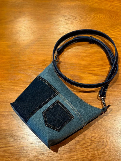 CFUN YA New Trend Denim Women Bag Summer Travel Small Bucket Bags Female Shoulder Crossbody Handbag Totes PurseBolsas Femininas