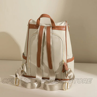 CFUN YA New Trend Fashion Backpack For Women 14 Inch Laptop Bag Bagpack Anti-Theft Travel Rucksack College Schoolbag Mochila
