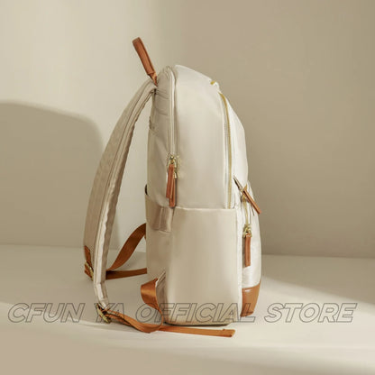 CFUN YA New Trend Fashion Backpack For Women 15.6 Inch Laptop Bag Pack College Students Schoolbag Rucksack Mochilas Para Mujer