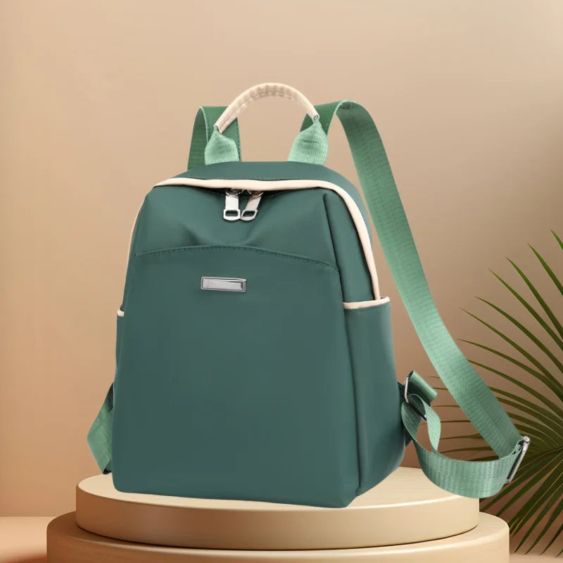 CFUN YA New Trend Green Women Backpack Oxford Small Travel Bagpack Student Bookbag Female Shoulder Bag Mochilas Causal Backbag