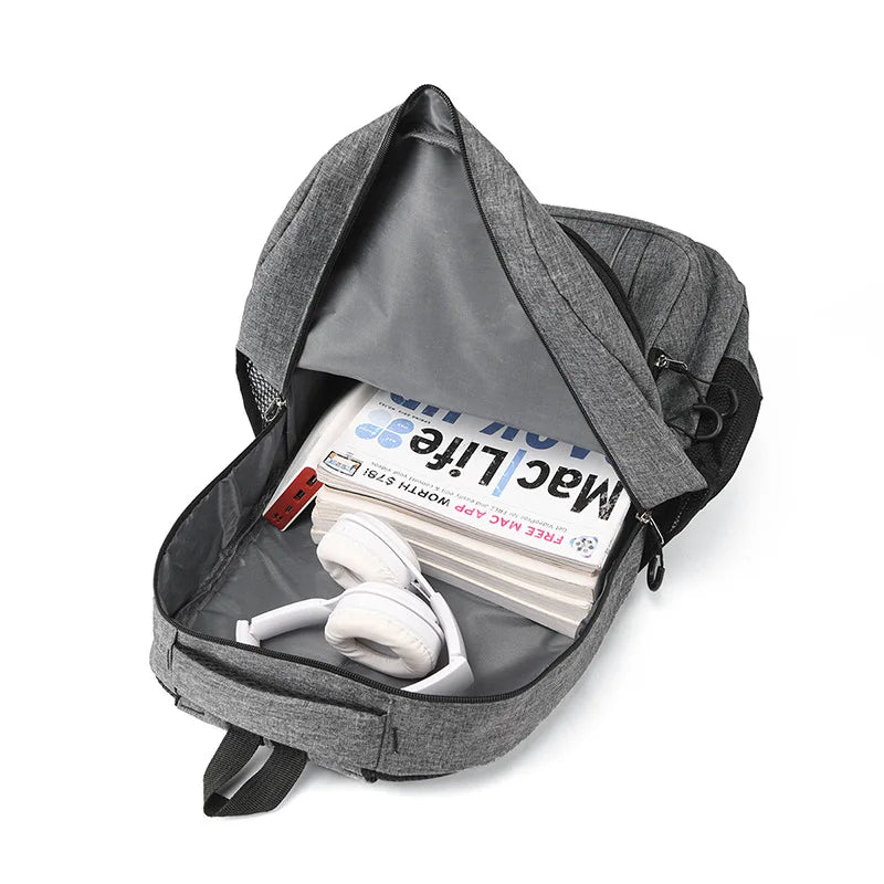 CFUN YA New Trend Junior High School Studetns Schoolbag USB Computer Backpack For Women Men Travel Knapsack Sac рюкзак мужской