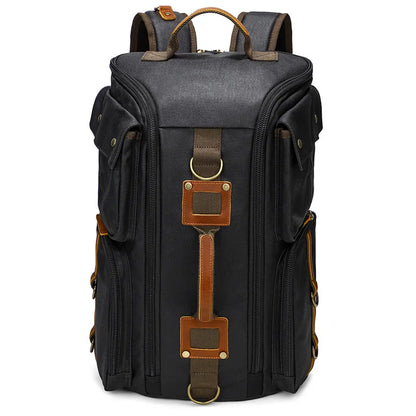 CFUN YA New Trend Luxury Canvas Backpack For Men Women Large 15 16 Laptop Bag Pack Outdoor Climbing Rucksack Knapsack Mochilas