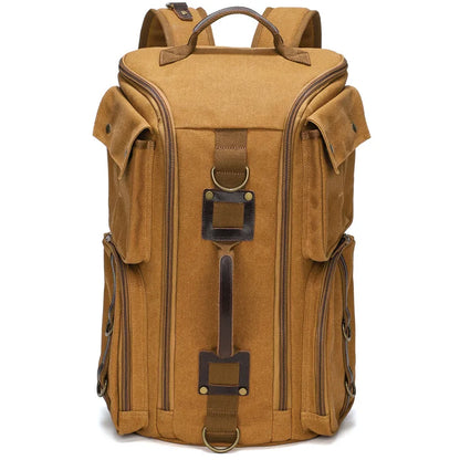 CFUN YA New Trend Luxury Canvas Backpack For Men Women Large 15 16 Laptop Bag Pack Outdoor Climbing Rucksack Knapsack Mochilas