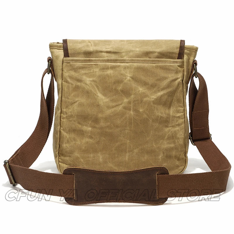 CFUN YA New Trend  Luxury Men's Messenger Bag Large Canvas Shoulder Crossbody Bag Handbag Purse Sacoche Homme сумка через плечо