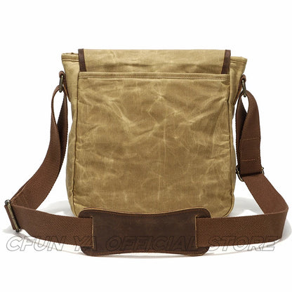 CFUN YA New Trend  Luxury Men's Messenger Bag Large Canvas Shoulder Crossbody Bag Handbag Purse Sacoche Homme сумка через плечо