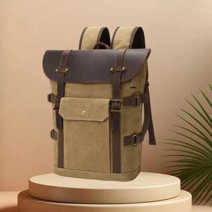 CFUN YA New Trend Luxury Outdoor Backpack For Men Women 15.6 Inch Laptop Bag Pack Canvas Climbing Knapsack Rucksack Male Bags
