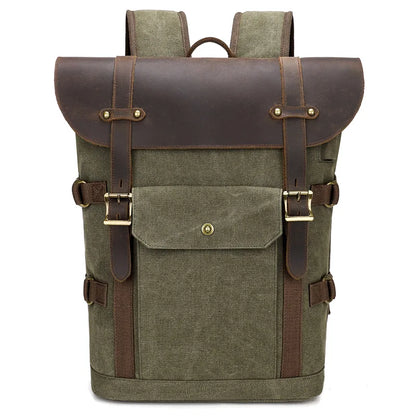 CFUN YA New Trend Luxury Outdoor Backpack For Men Women 15.6 Inch Laptop Bag Pack Canvas Climbing Knapsack Rucksack Male Bags