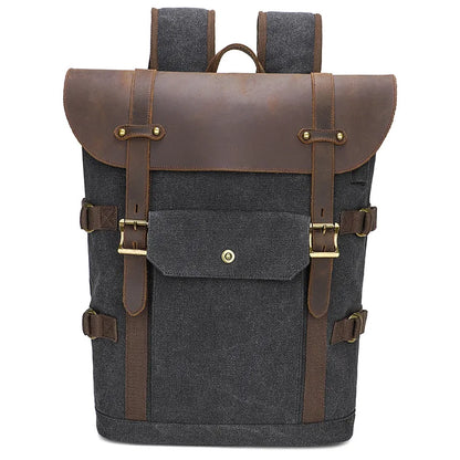 CFUN YA New Trend Luxury Outdoor Backpack For Men Women 15.6 Inch Laptop Bag Pack Canvas Climbing Knapsack Rucksack Male Bags