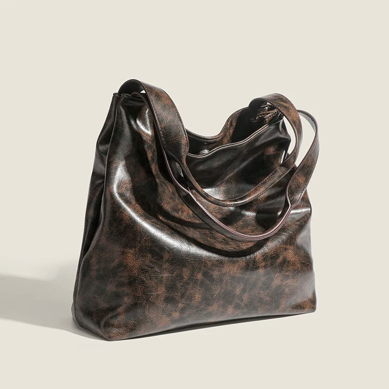 CFUN YA New Trend Luxury Women Shoulder Bag PU Leather Large Capacity Travel Handbag Female Tote Bag Bolsas Para Mujeres 가방