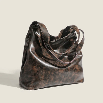 CFUN YA New Trend Luxury Women Shoulder Bag PU Leather Large Capacity Travel Handbag Female Tote Bag Bolsas Para Mujeres 가방