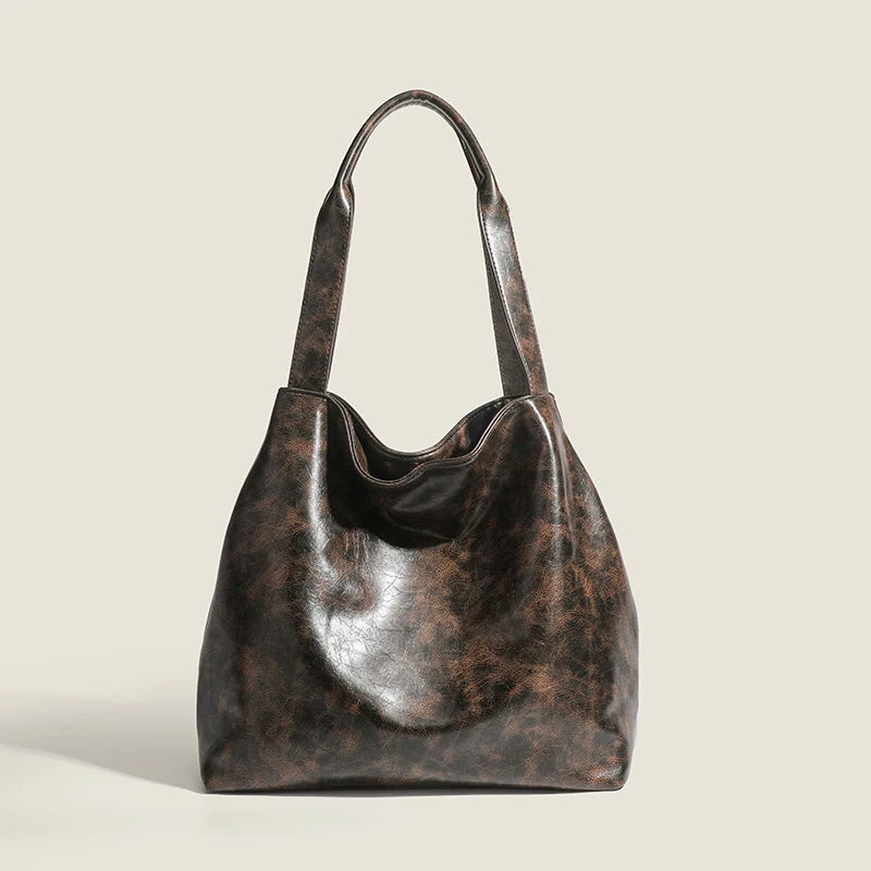 CFUN YA New Trend Luxury Women Shoulder Bag PU Leather Large Capacity Travel Handbag Female Tote Bag Bolsas Para Mujeres 가방