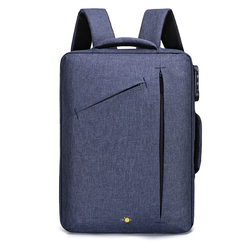 CFUN YA New Trend Thin Business Backpack Men Women Computer Bag Oxford Waterproof Male Handbag Messenger Pack Travel Rucksack