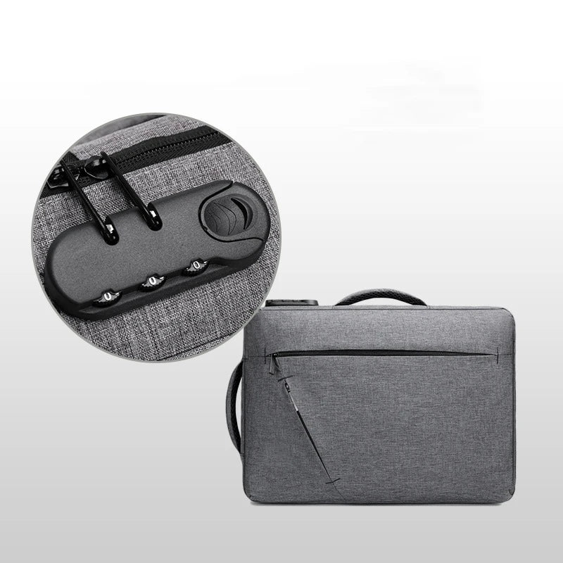 CFUN YA New Trend Thin Business Backpack Men Women Computer Bag Oxford Waterproof Male Handbag Messenger Pack Travel Rucksack
