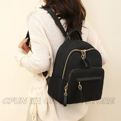 CFUN YA New Trend Women Backpack Oxford Cloth College Students Schoolbag Travel Back Bag Female Rucksack 백팩 рюкзак жіночний