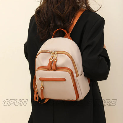 CFUN YA New Trend Women Backpack Oxford Cloth College Students Schoolbag Travel Back Bag Female Rucksack 백팩 рюкзак жіночний