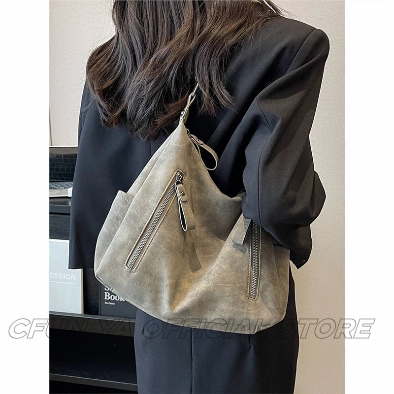 CFUN YA New Trend Women's Bag Large Capacity Female Shoulder Crossbody Bag Tote Pack Mummy Handbag Messenger Bolsas Para Mujeres