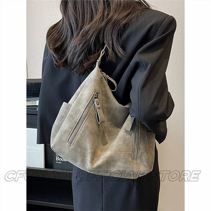 CFUN YA New Trend Women's Bag Large Capacity Female Shoulder Crossbody Bag Tote Pack Mummy Handbag Messenger Bolsas Para Mujeres