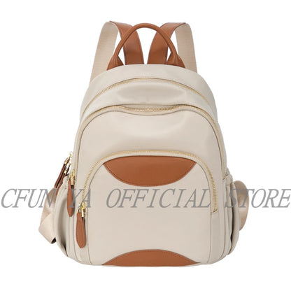 CFUN YA New Women Bag 2023 Summer Trend Travel Teen Girls Backpack Oxford Small Backpacks Student School Bags Female Causal Pack