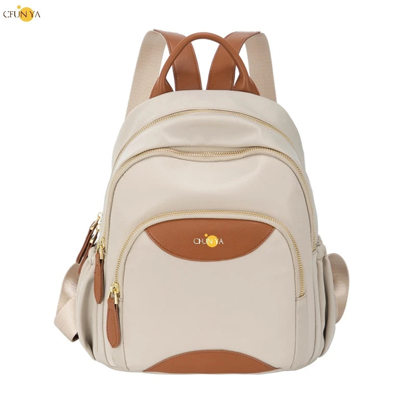 CFUN YA New Women Bag 2023 Summer Trend Travel Teen Girls Backpack Oxford Small Backpacks Student School Bags Female Causal Pack
