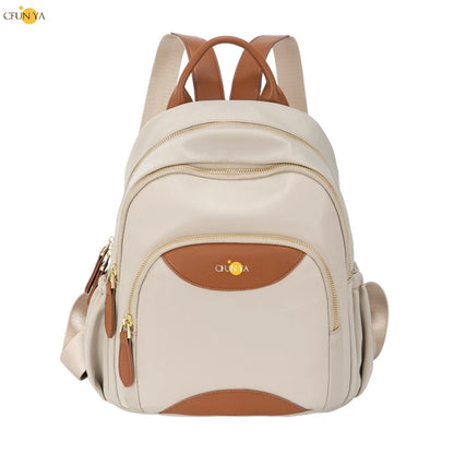 CFUN YA New Women Bag 2023 Summer Trend Travel Teen Girls Backpack Oxford Small Backpacks Student School Bags Female Causal Pack