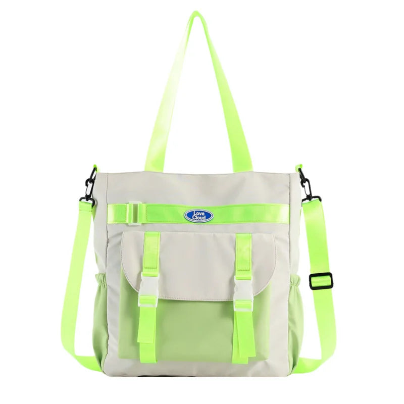 CFUN YA New Women's Shoulder Bag Large Capacity Ladies Handbag College Students Crossbody Bag Female Messenger Tote Bags Mochila