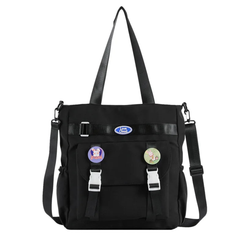 CFUN YA New Women's Shoulder Bag Large Capacity Ladies Handbag College Students Crossbody Bag Female Messenger Tote Bags Mochila