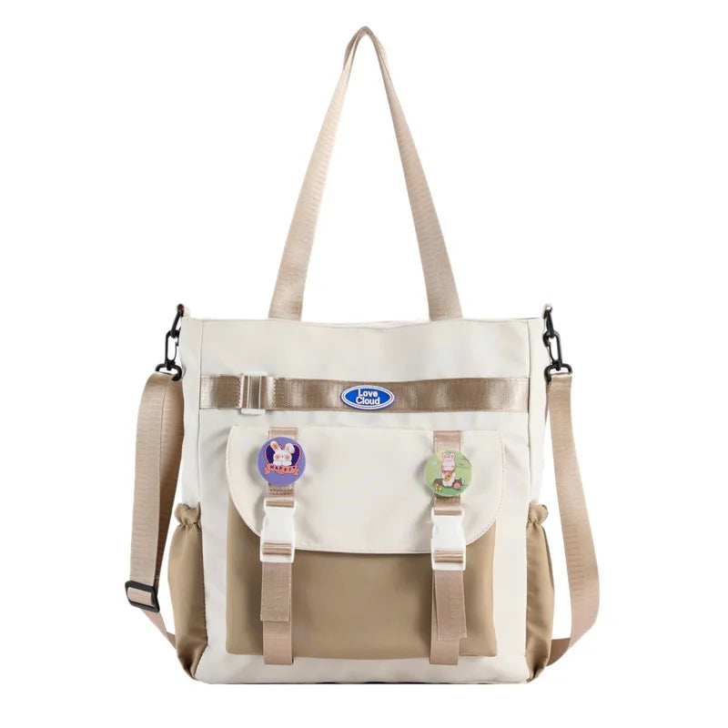 CFUN YA New Women's Shoulder Bag Large Capacity Ladies Handbag College Students Crossbody Bag Female Messenger Tote Bags Mochila