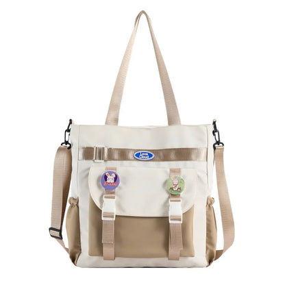 CFUN YA New Women's Shoulder Bag Large Capacity Ladies Handbag College Students Crossbody Bag Female Messenger Tote Bags Mochila
