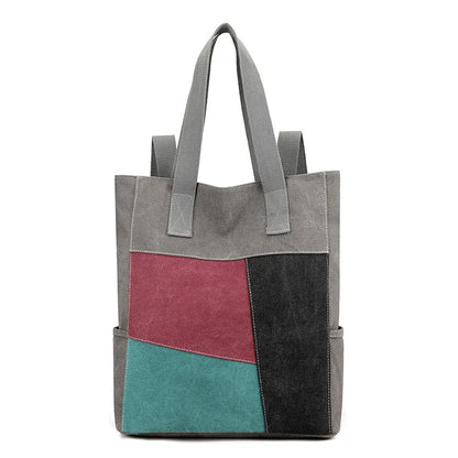 CFUN YA Original Design 2024 Canvas Bag For Women Multifunction Travel Backpack Female Shoulder Cross Bag Tote Pack Handbag Mum