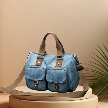 CFUN YA Original Design Demin Shoulder Bag For Women Luxury Travel Messenger Totes Pack Female Handbag Laides Cross Bags Bolsa