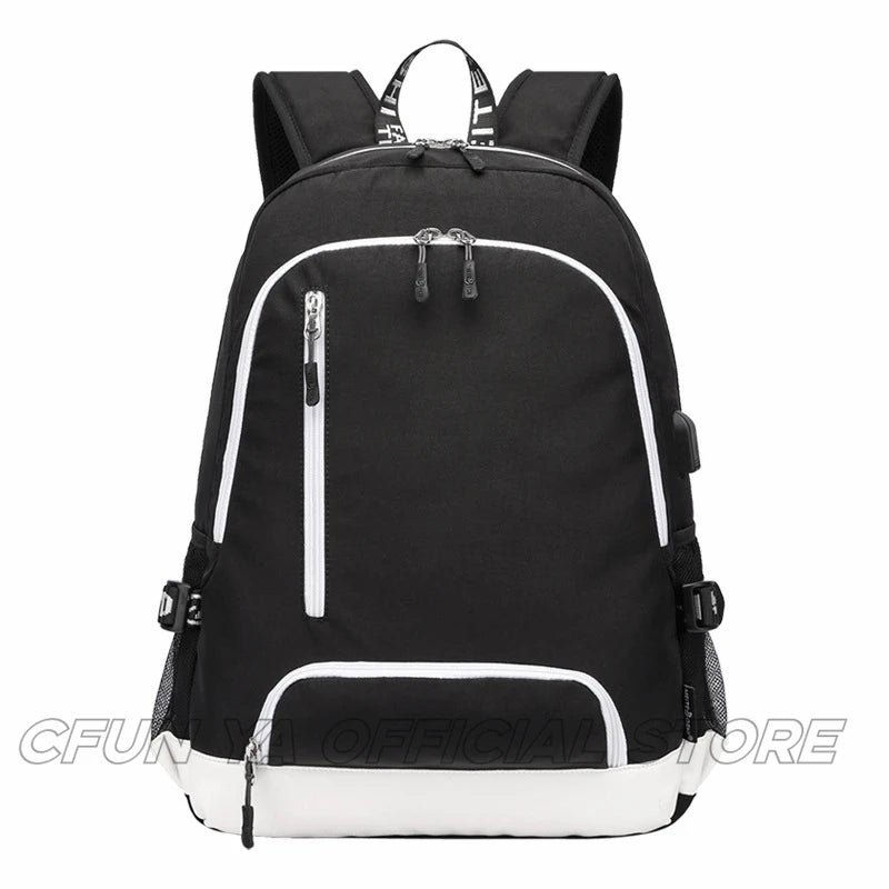 CFUN YA Original Design Students Backpack Junior Teenager Schoolbag Large Capacity USB Boy Girl Travel Bagpack Mochilas 9021#