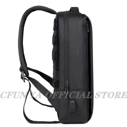 CFUN YA Portable Backpack 15.6 inch Notebook PackBag Computer Bag Double-Shoulder Briefcases Travel Business Package Laptop Case