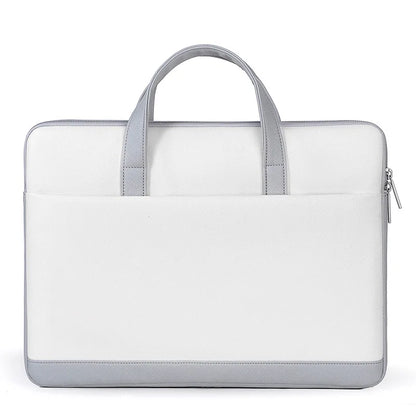 CFUN YA Pu Leather Laptop Bag Sleeve Case For 13 14 15 inch Waterproof Notebook Cover For Macbook Air Pro Dell Lenovo Brifecase