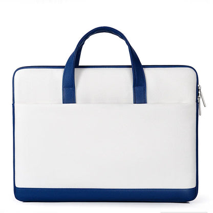 CFUN YA Pu Leather Laptop Bag Sleeve Case For 13 14 15 inch Waterproof Notebook Cover For Macbook Air Pro Dell Lenovo Brifecase