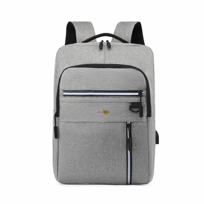 CFUN YA Simple Design School Backpack For Students USB Charge Business Backpacks Men Women Travel Bagpack Unisex Rucksack Sac
