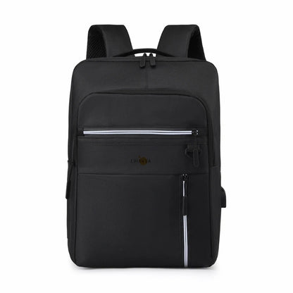 CFUN YA Simple Design School Backpack For Students USB Charge Business Backpacks Men Women Travel Bagpack Unisex Rucksack Sac