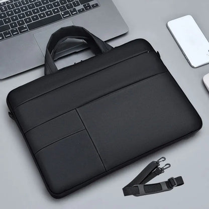 CFUN YA Simple Laptop Bag Briefcases 15.6 14.2 Laptop Bag for MacBook Air Case Notebook Bag Women Men Messenger Shoulder Bag