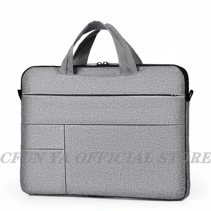 CFUN YA Simple Laptop Bag Briefcases 15.6 14.2 Laptop Bag for MacBook Air Case Notebook Bag Women Men Messenger Shoulder Bag