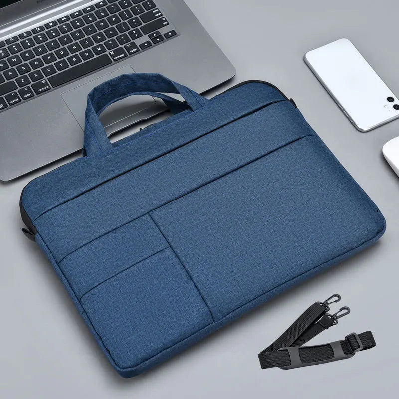 CFUN YA Simple Laptop Bag Briefcases 15.6 14.2 Laptop Bag for MacBook Air Case Notebook Bag Women Men Messenger Shoulder Bag