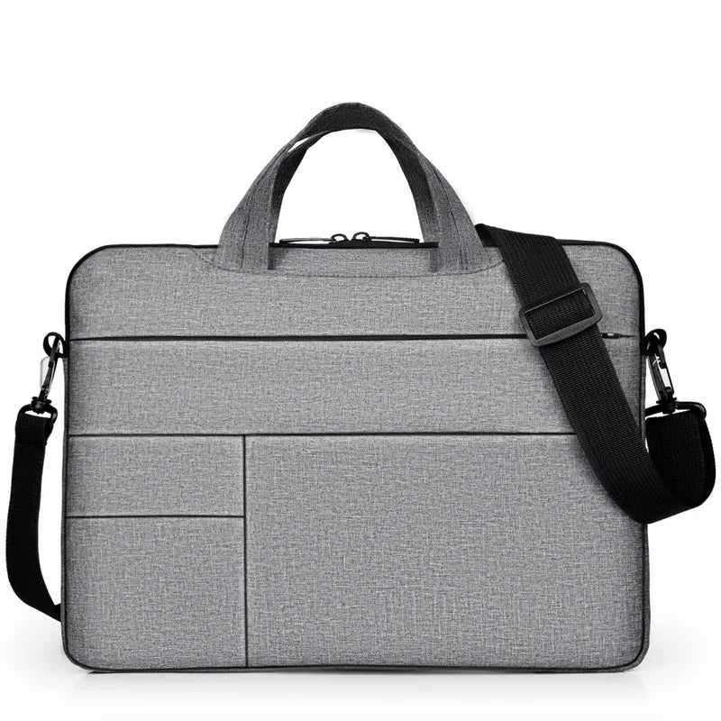 CFUN YA Simple Laptop Bag Briefcases 15.6 14.2 Laptop Bag for MacBook Air Case Notebook Bag Women Men Messenger Shoulder Bag