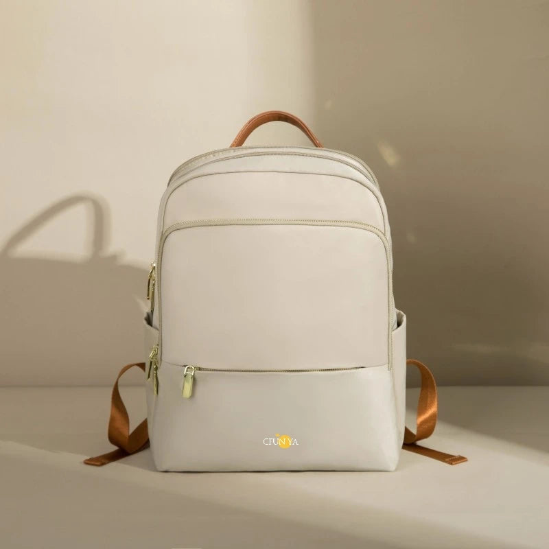 CFUN YA Spring/Summer 2023 New 14" Laptop Bag Backpack Female Oxford Large Capacity Travel Backpack Women Girls Schoolbag Causal