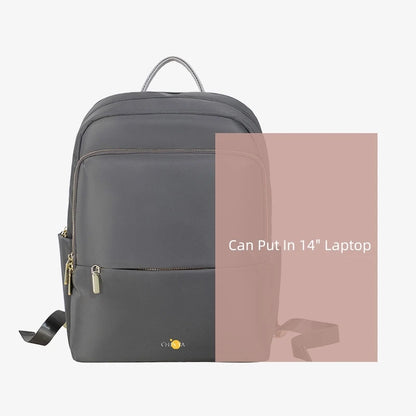 CFUN YA Spring/Summer 2023 New 14" Laptop Bag Backpack Female Oxford Large Capacity Travel Backpack Women Girls Schoolbag Causal