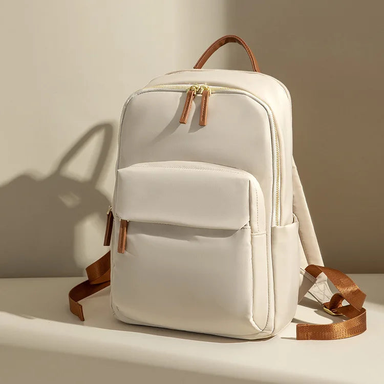 CFUN YA Summer Boho 15 " Computer Backpack Women Casual Versatile Shoulder Bagpack Daily School Knapsack Travel Oxford MultiPock