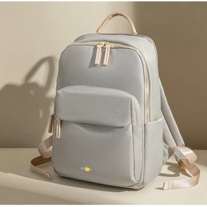 CFUN YA Summer Boho 15 " Computer Backpack Women Casual Versatile Shoulder Bagpack Daily School Knapsack Travel Oxford MultiPock