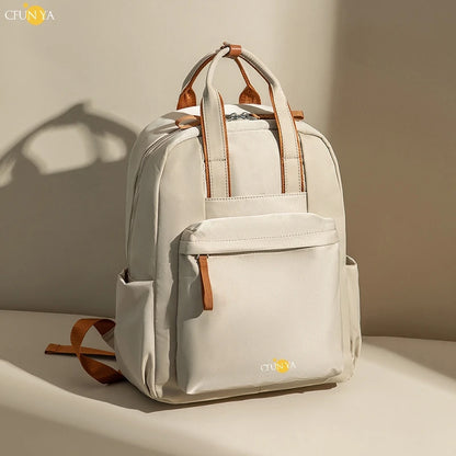 CFUN YA Summer New Anti Theft Backpack Women Backpacks 2023 Travel Rucksack Waterproof 14 Inch Computer Bag Teen Girls Schoolbag
