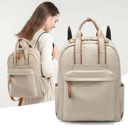 CFUN YA Summer New Anti Theft Backpack Women Backpacks 2023 Travel Rucksack Waterproof 14 Inch Computer Bag Teen Girls Schoolbag