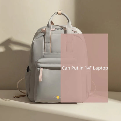 CFUN YA Summer New Anti Theft Backpack Women Backpacks 2023 Travel Rucksack Waterproof 14 Inch Computer Bag Teen Girls Schoolbag
