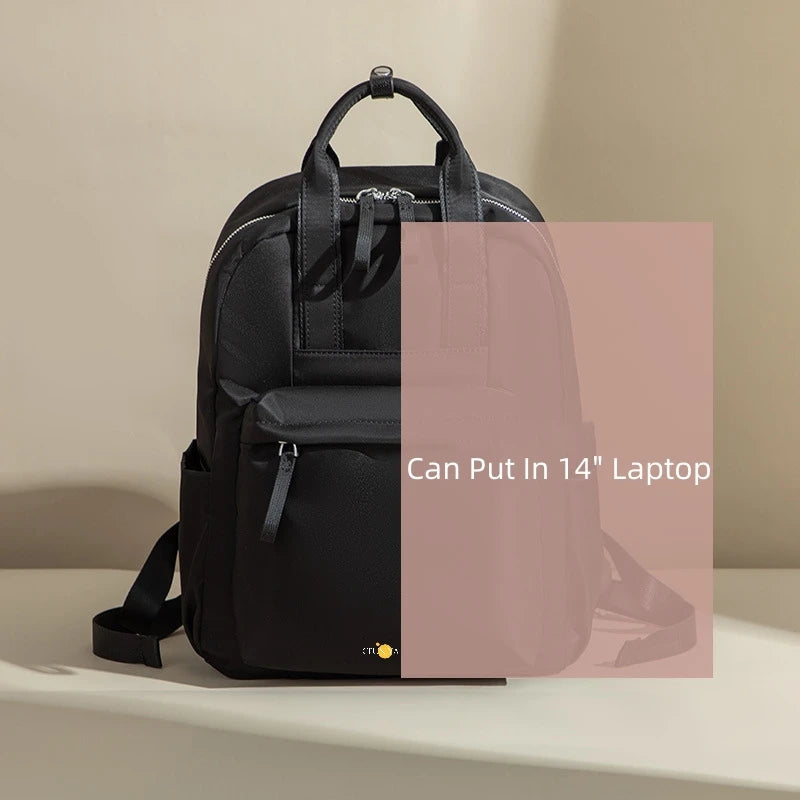 CFUN YA Summer New Anti Theft Backpack Women Backpacks 2023 Travel Rucksack Waterproof 14 Inch Computer Bag Teen Girls Schoolbag
