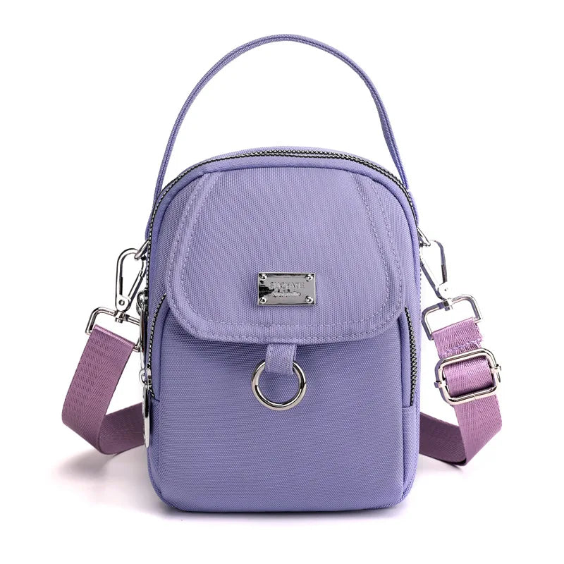 CFUN YA Summer Small Shoulderbag Women Girl Crossbody Bag Lightweight Phone Wallet Lady Mini Clutch Messenger Square Bag Vintage